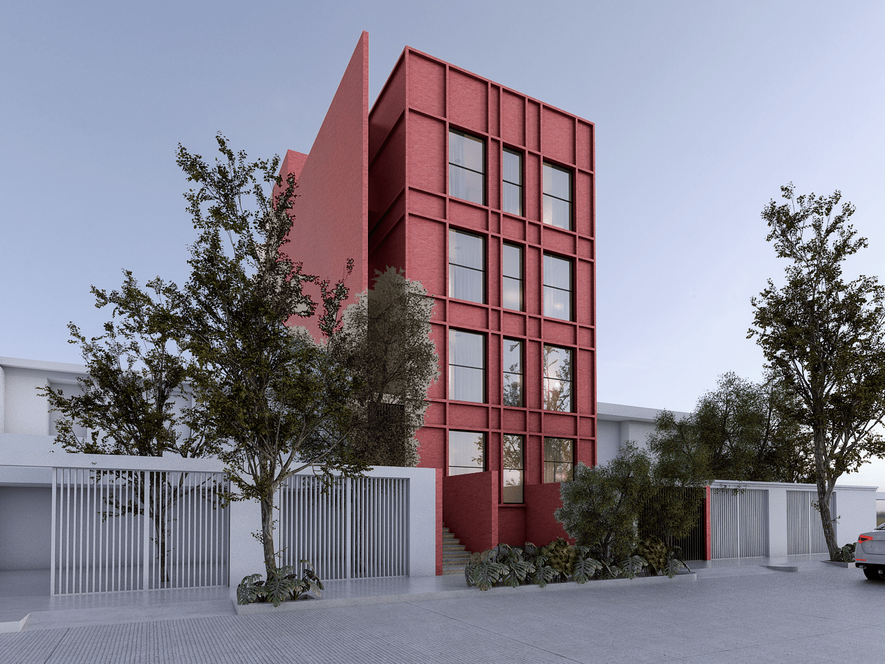 2. Fachada Vista Lado